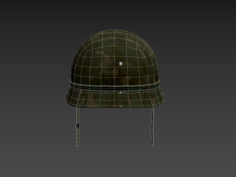 Army Helmet Modelo 3D