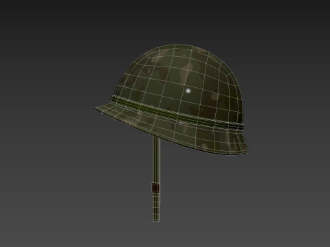 Army Helmet 3D Model