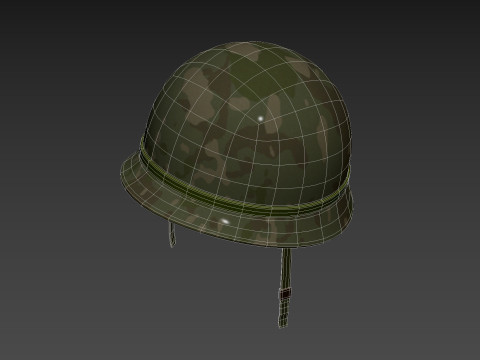 Army Helmet Modelo 3D