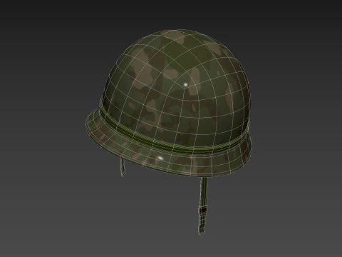 Army Helmet 3D Model