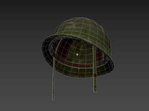 Army Helmet 3D Model