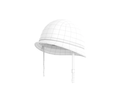 Army Helmet 3D Model