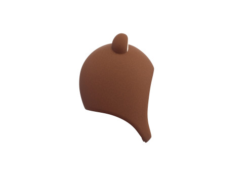Bear Plush Hat 3D Модель