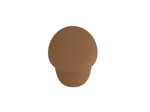 Brown Breton Hat 3D Model