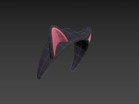 Cat Headband 3D Model
