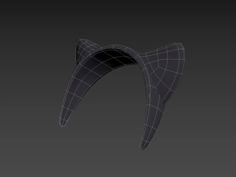 Cat Headband 3D Model