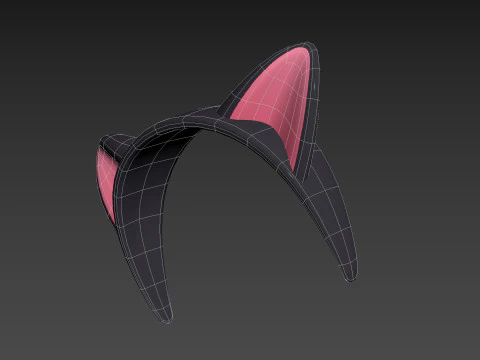 Cat Headband 3D Model