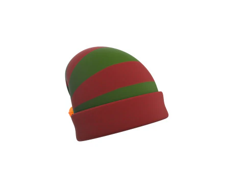 क्रिसमस योगिनी टोपी 3D मॉडल