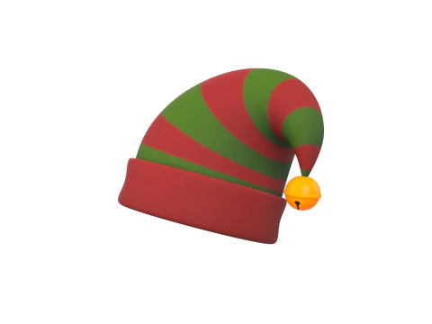 क्रिसमस योगिनी टोपी 3D मॉडल