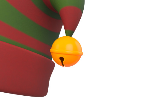 Christmas Elf Hat 3D Модель