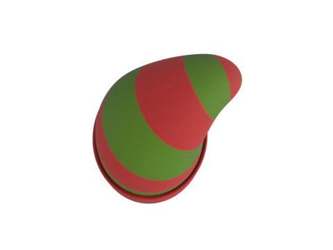 क्रिसमस योगिनी टोपी 3D मॉडल