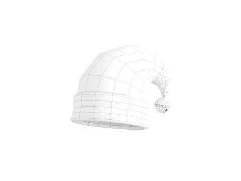 क्रिसमस योगिनी टोपी 3D मॉडल