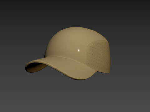 Fishing Cap Model 3D