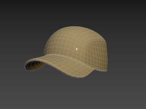 Fishing Cap Model 3D