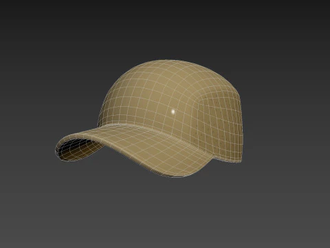 Fishing Cap 3D Model