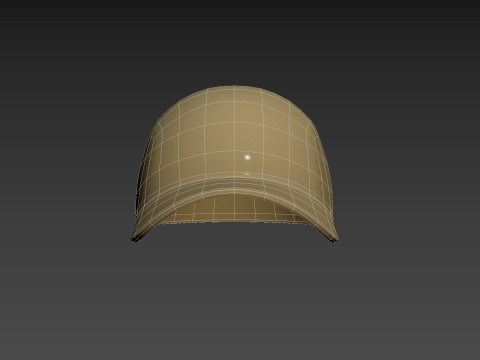 Fishing Cap Model 3D