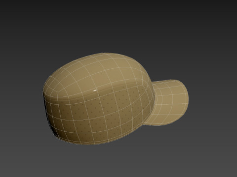 Fishing Cap Model 3D