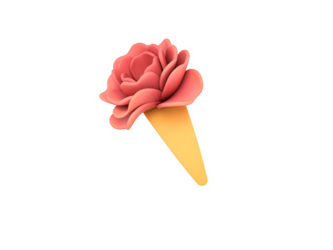 Flower Headband 3D Модель
