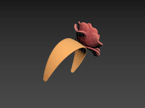 Flower Headband 3D Model
