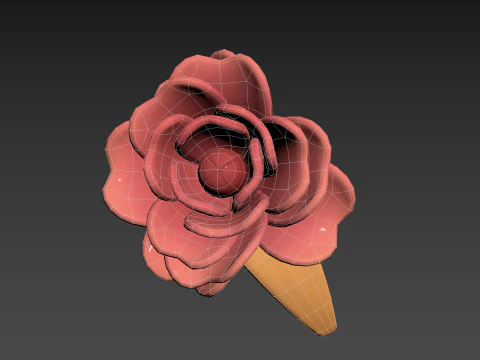 Flower Headband 3D Model