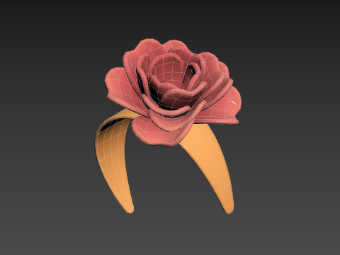 Flower Headband 3D Модель