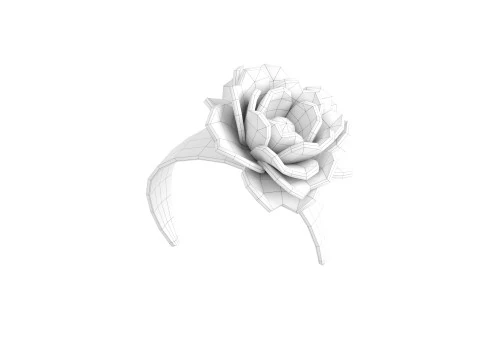 Flower Headband 3D Model