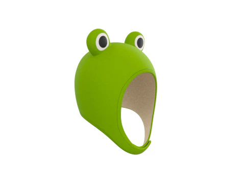Frog Plush Hat 3D Model