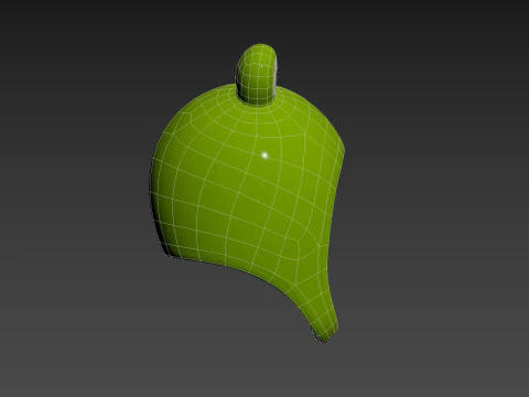 Frog Plush Hat 3D Model