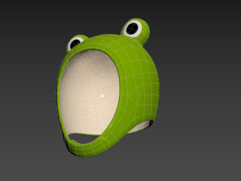 Frog Plush Hat 3D 模型