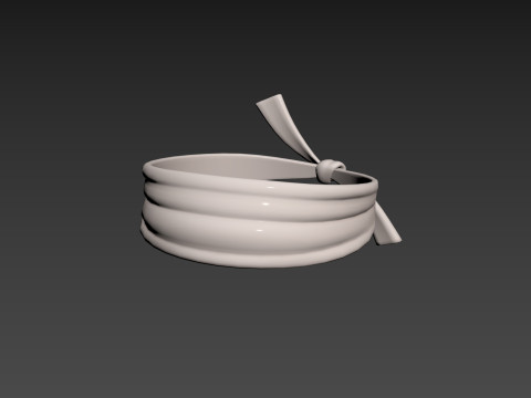 Kungfu Headband 3D Модель