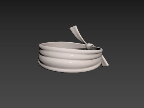 Kungfu Headband 3D Model