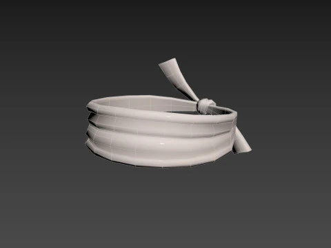 Kungfu Headband 3D Model