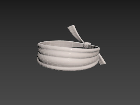 Kungfu Headband 3D Модель