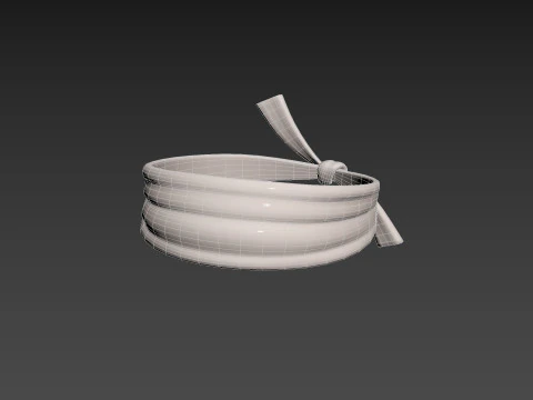 Kungfu Headband 3D Model