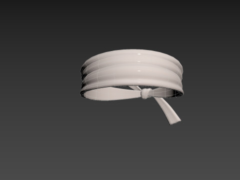 Kungfu Headband 3D Модель