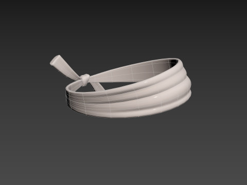 Kungfu Headband 3D Модель
