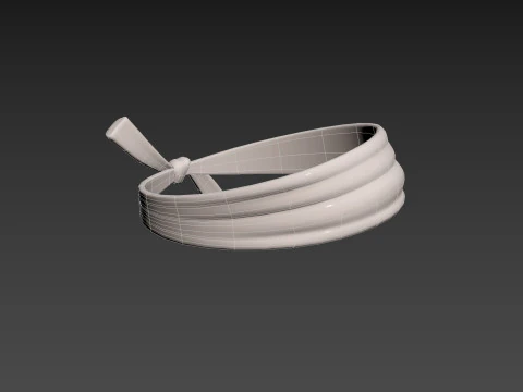 Kungfu Headband 3D Model