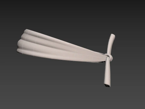 Kungfu Headband 3D Model