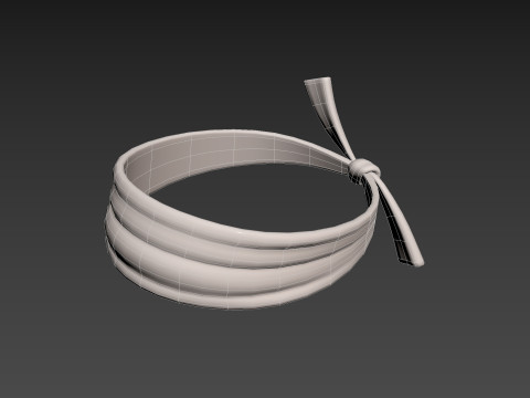 Kungfu Headband 3D Модель