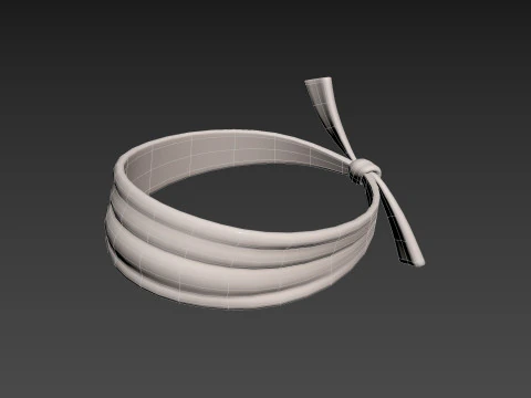 Kungfu Headband 3D Model