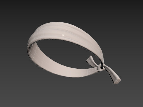 Kungfu Headband 3D Модель