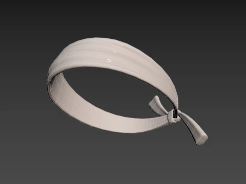 Kungfu Headband 3D Model