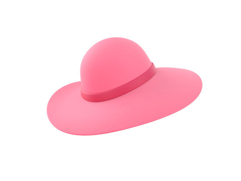Pink Flower Hat Model 3D