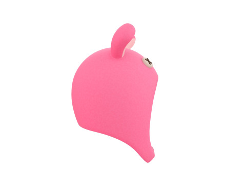 Rabbit Plush Hat Modello 3D
