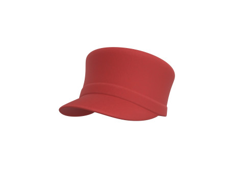 Red Cap 3D Model