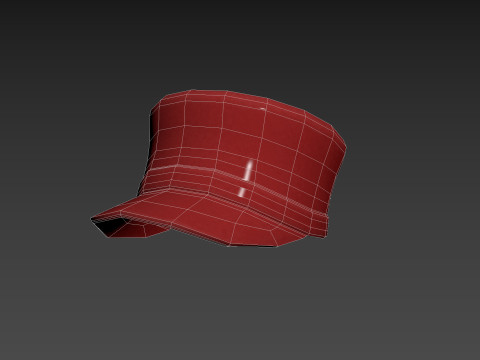 Red Cap Modelo 3D