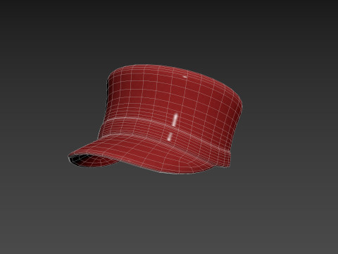 Red Cap Modelo 3D