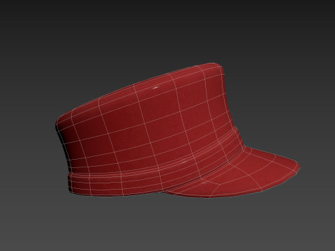 Red Cap Modelo 3D
