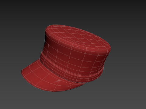 Red Cap Modelo 3D