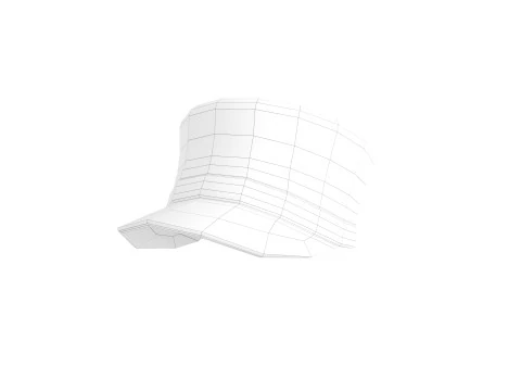 लाल टोपी 3D मॉडल